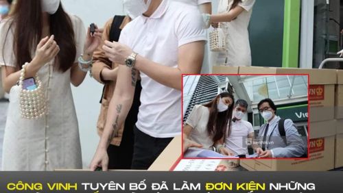 TÓM TẮT LIVESTREAM CỦA CÔNG VINH - THỦY TIÊN, TUYÊN BỐ SẼ KIỆN