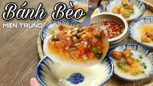 Cách làm BÁNH BÈO MIỀN TRUNG ăn vặt dễ làm tại nhà | Hướng dẫn nấu ăn - Món ăn ngon mỗi ngày | Hương Quê TV