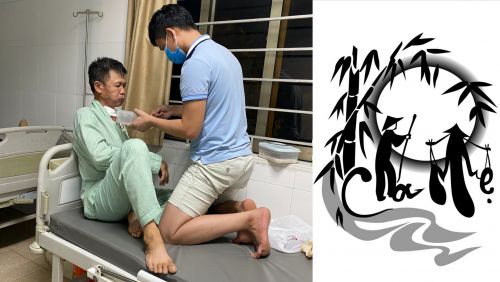 Bức tâm thơ con xin dành Cha Mẹ