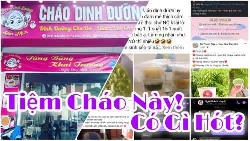 Tiệm cháo vừa mở đã khiến hàng loạt Mẹ bỉm sữa Bắc Ninh phải 