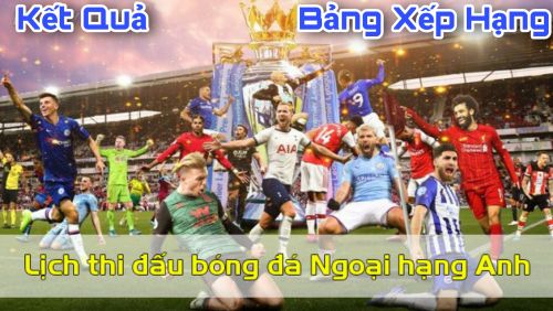 Lịch Thi đấu Ngoại hạng Anh Premier League 2021, 2022