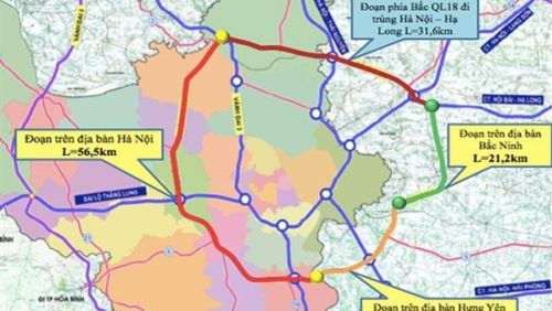 Hà Nội, Bắc Ninh, Hưng Yên được 'CHIA' làm đường Vành đai 4